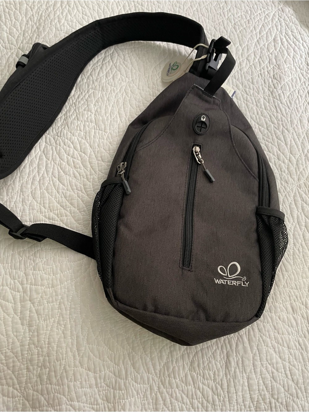 NWT Waterfly Black Sling Bag for - Compact Crossbody